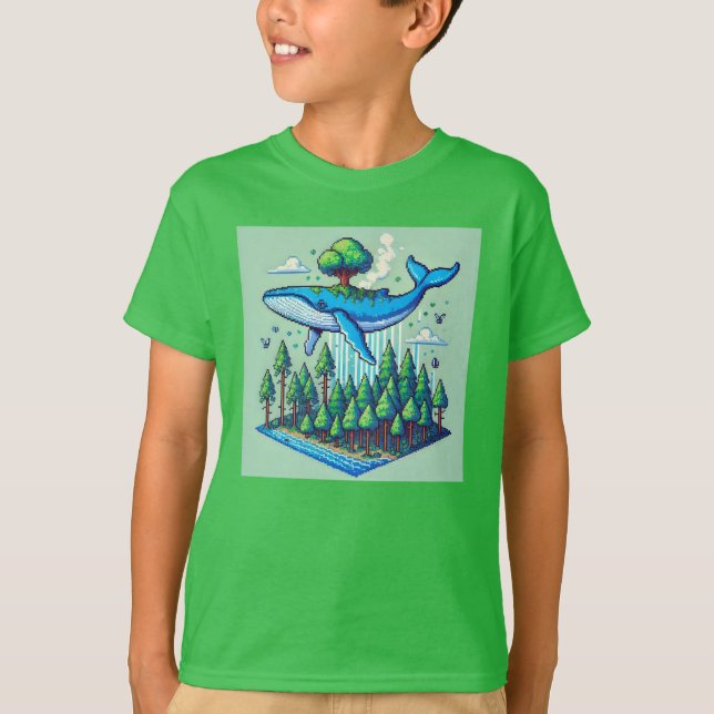 Pixel Friends: Forest Protection (val) #22 T Shirt (Framsida)