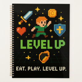 Pixel Gamer Planner - Level Up Retro Organizer