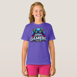 Pixel Gamers Team - Future Gamer Girl T Shirt