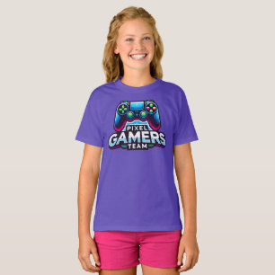 Pixel Gamers Team - Future Gamer Girl T Shirt