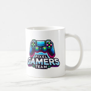 Pixel Gamers Team - Future Pro Gamer Kaffemugg