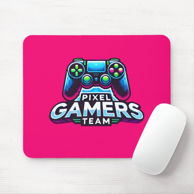 Pixel Gamers Team - Neon Glitch Effect Musmatta (Med mus)
