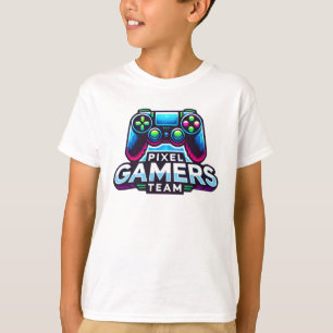 Pixel Gamers Team T Shirt