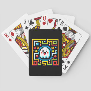 Pixel Ghost Maze - Retro Arcade-Inspired-spel Casinokort