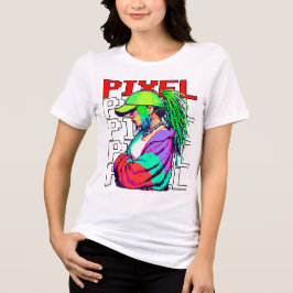 Pixel Girl tuff T Shirt