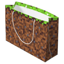 Pixel grass gamer birthday 