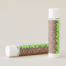 Pixel grass gamer birthday 