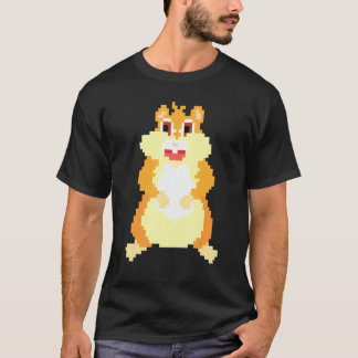 Pixel Hamster Gaming Hamster T Shirt