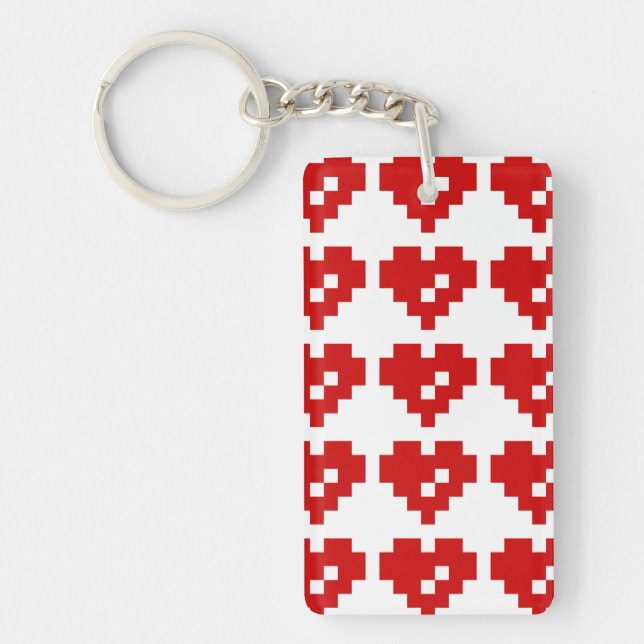 Pixel Heart 8-bitars Kärlek (Framsidan)
