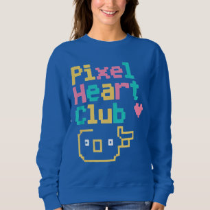 Pixel Heart Club: Retro kärlek Pixel Art för spela T Shirt