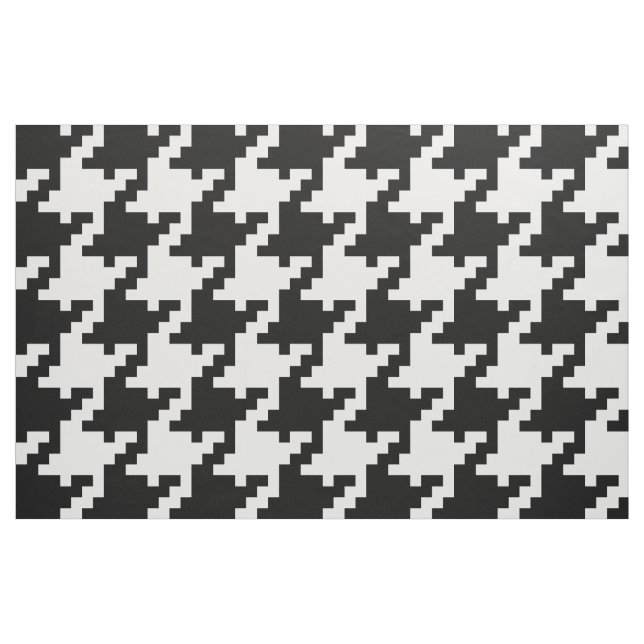 PIXEL Houndstooth Tyg (Fat Quarter)