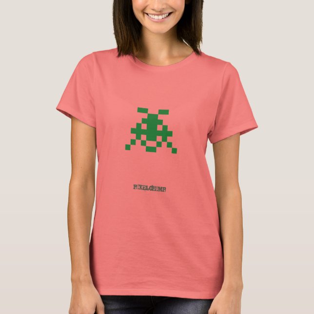 Pixel_Invader T-shirt (Framsida)
