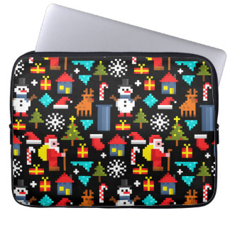 Pixel jul laptop fodral