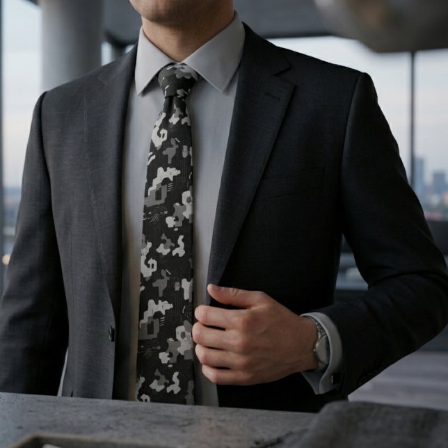 Pixel Kamouflage Smygteknik Slips (Skapare uppladdad)