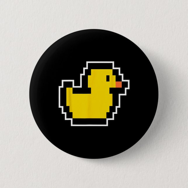 Pixel Little Anka 80s Video Game Halloween Costume Knapp (Framsida)