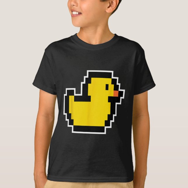 Pixel Little Anka 80s Video Game Halloween Costume T Shirt (Framsida)