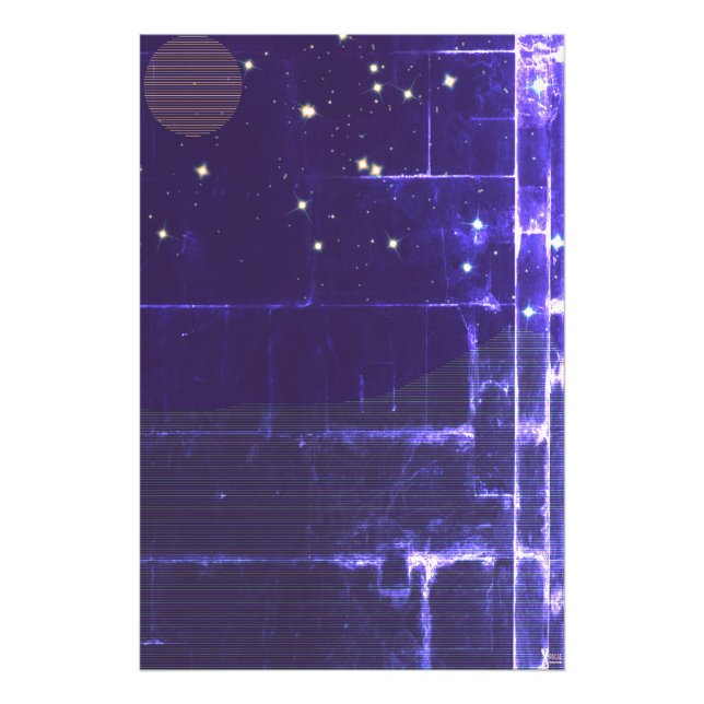 PIXEL MOON  FOTOTRYCK (Framsidan)