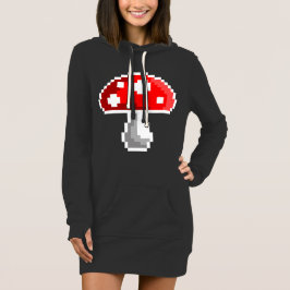 Pixel Mushroom T-Shirt (Mörk)