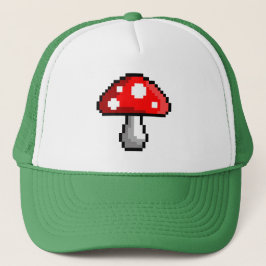 Pixel Mushroom-Truckerkeps Keps