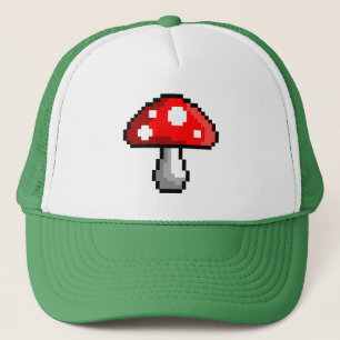 Pixel Mushroom-Truckerkeps Keps