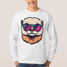 Pixel Otter Delight T Shirt