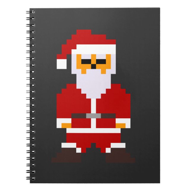 Pixel Pose Tomte Anteckningsbok (Framsidan)
