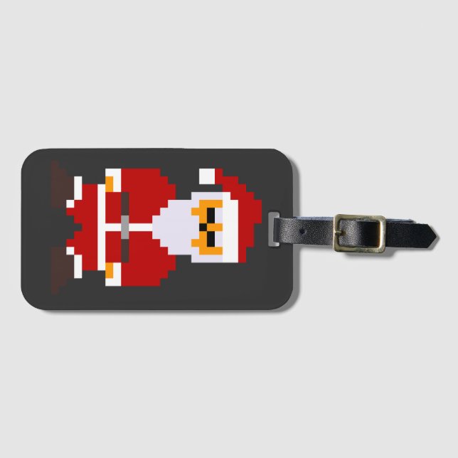 Pixel Pose Tomte Bagagebricka (Framsida horisontal)