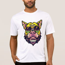 Pixel Pride: Den amerikanska bulldoggen T Shirt