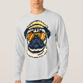 Pixel Pug Delight T Shirt