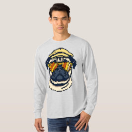 Pixel Pug Delight T Shirt