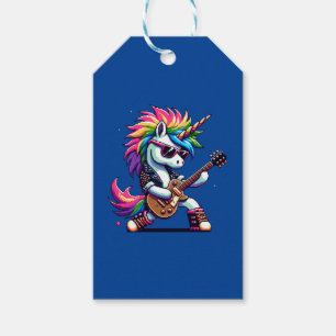 Pixel Punk Sten Unicorn Presentetikett