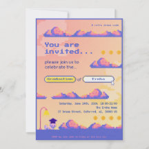 Pixel, Retro, Cute Studenten / Activity