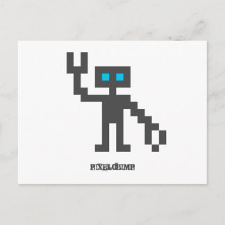 Pixel_Robot Vykort