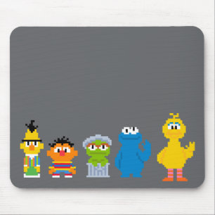 Pixel Sesame Street-tecken Musmatta