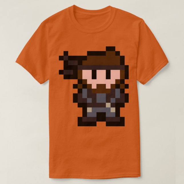 Pixel Snake (2) T Shirt (Design framsida)