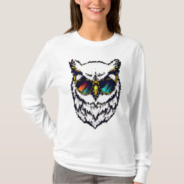 Pixel Snöuggla T Shirt