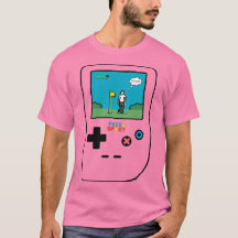 Pixel Sport Golf Retro-spel T-Shirt