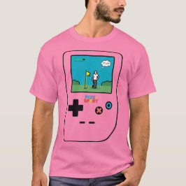 Pixel Sport Golf Retro-spel T-Shirt
