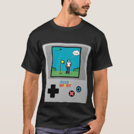 Pixel Sport Golf Retro-spel T-Shirt