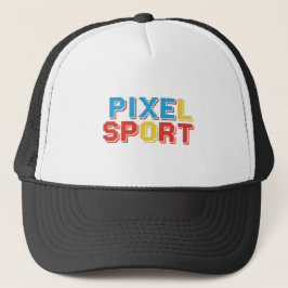 Pixel Sport Truckerkeps