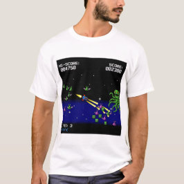 Pixel Starfighter T-Shirt -Retro Space Shooter Tee