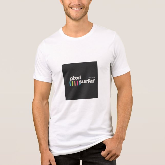Pixel Surfer T-shirt (Framsida)
