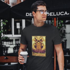 Pixel Tarot Card Joystick Gamer T Shirt