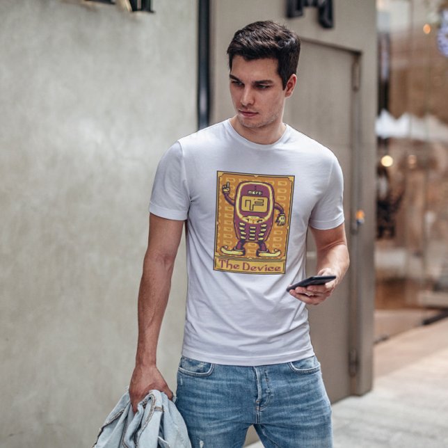 Pixel Tarot Card-mobiltelefon T Shirt (Skapare uppladdad)