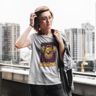 Pixel Tarot Card Retro-spel T Shirt