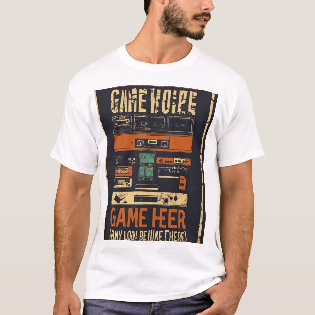 Pixel to Reality: Bridging Gaming and Learning T Shirt (Framsida)
