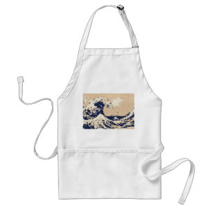 Pixel Tsunami 8-bitars Pixel Art Förkläde