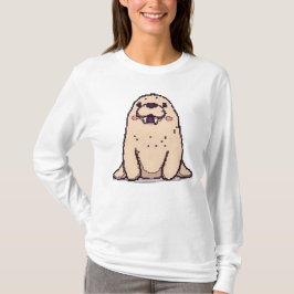 Pixel Walrus T Shirt