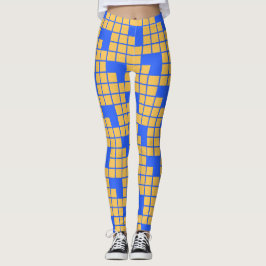 Pixel Wave Geometric Leggings