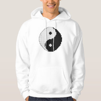 Pixel Yinyang Shirt Sweatshirt Med Luva